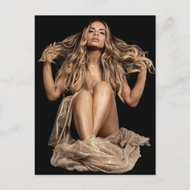 Beautiful  Babe Postcard (Front)