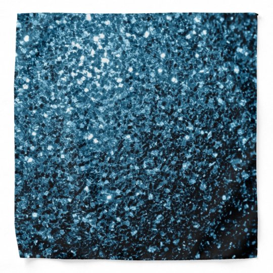 Beautiful Baby blue glitter sparkles Bandana | Zazzle.com