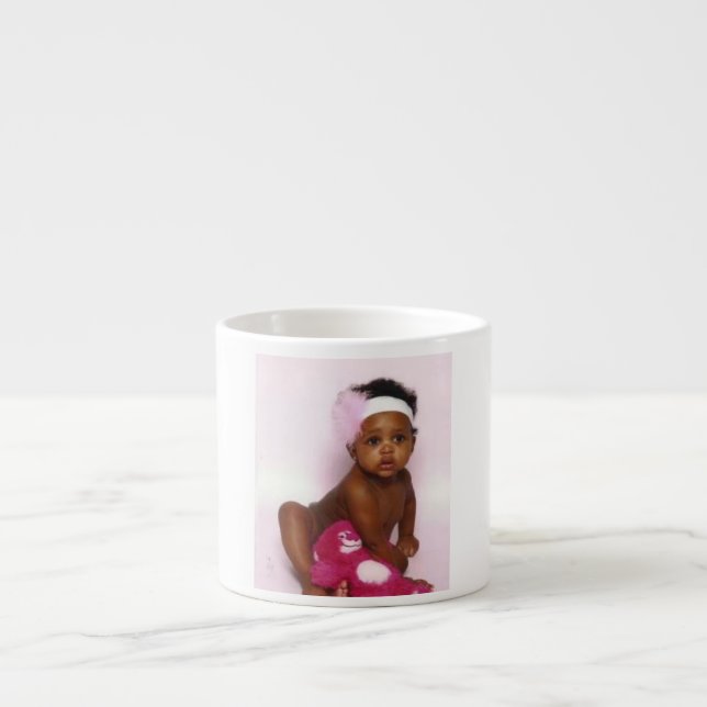 beautiful baby on mug (Front)