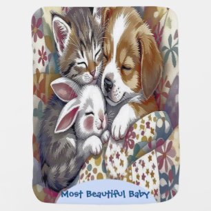 Beautiful Baby Personalized Blanket