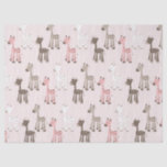Beautiful Baby Pink Giraffe Tissue Paper