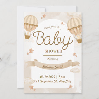 Beautiful Baby Shower Invitation