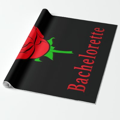 Beautiful Bachelorette Bloomsing Wrapping Paper