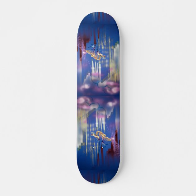 Beautiful Back to the future Skateboard Deck Zazzle