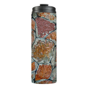 beautiful background texture with stoneabstract, a thermal tumbler