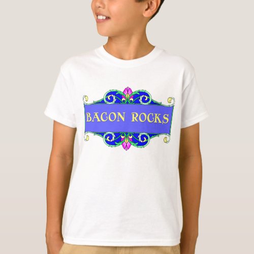 Beautiful Bacon  Bacon Rocks T_Shirt