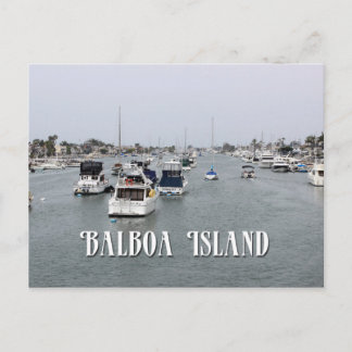 Beautiful Balboa Island, CA, Postcard! Postcard