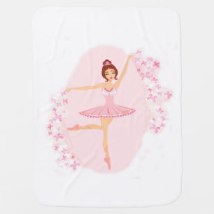 Beautiful ballerina  Baby Blanket