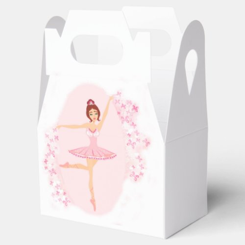 Beautiful ballerina  Favor Box