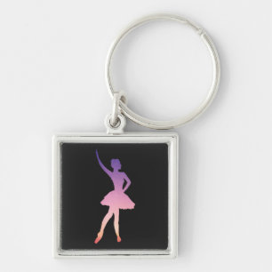 Beautiful ballerina for ballet girL Keychain