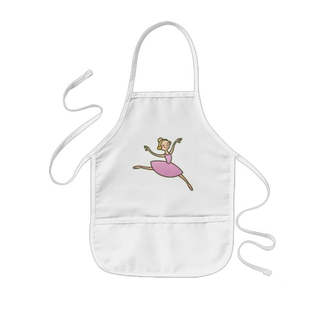 Beautiful Ballerina Kids' Apron (Front)