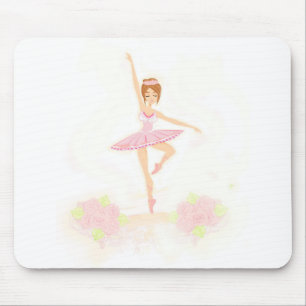 Beautiful ballerina Mouse pad