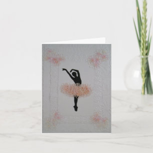 Beautiful Ballerina on Pointe ! Note Card