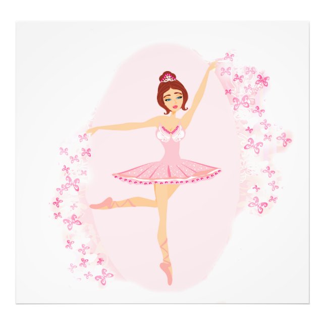 Beautiful ballerina  Photo Enlargement Print