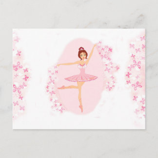 Beautiful ballerina Postcard