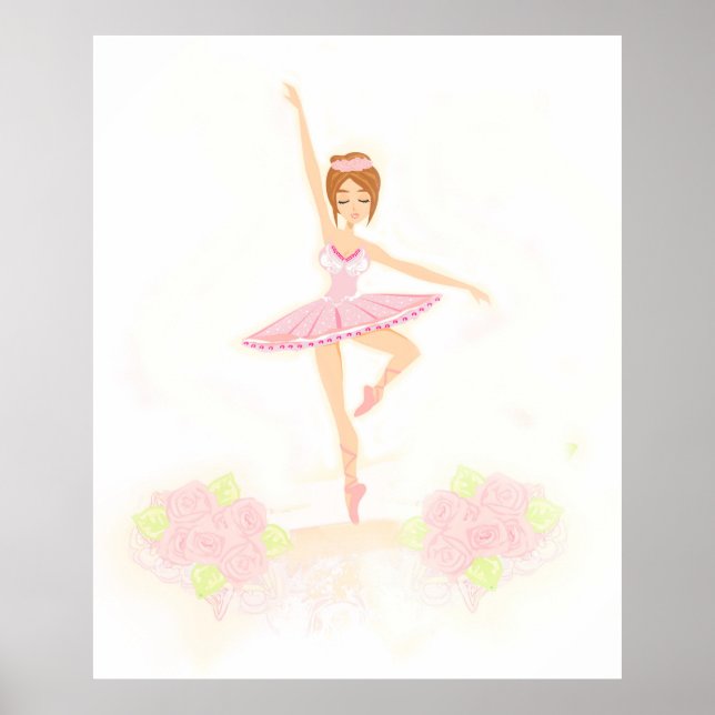 Beautiful ballerina  Poster (Front)