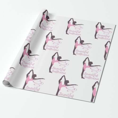 Beautiful Ballerina Wrapping Paper