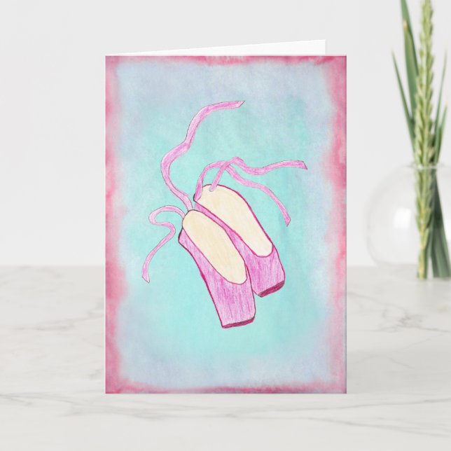Beautiful Ballet Shoes Art Card (Front)