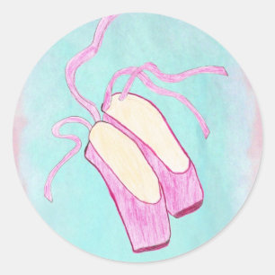Beautiful Ballet Shoes Sticker