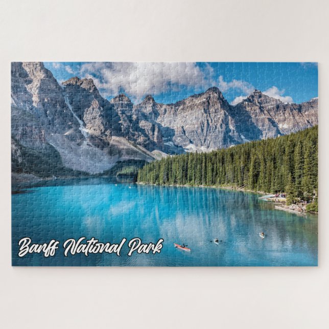 Beautiful Banff National Park, Alberta, Canada Jigsaw Puzzle (Horizontal)