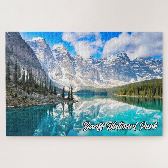 Beautiful Banff National Park, Alberta, Canada Jigsaw Puzzle (Horizontal)