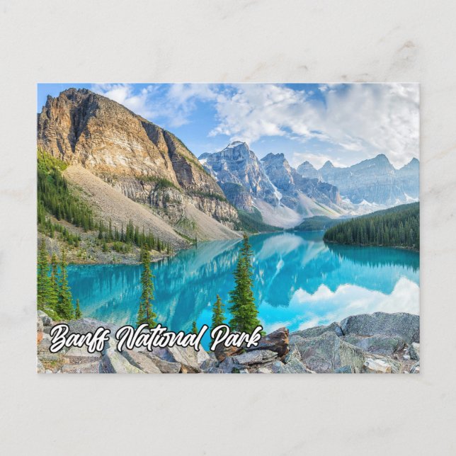 Beautiful Banff National Park, Alberta, Canada Postcard (Front)