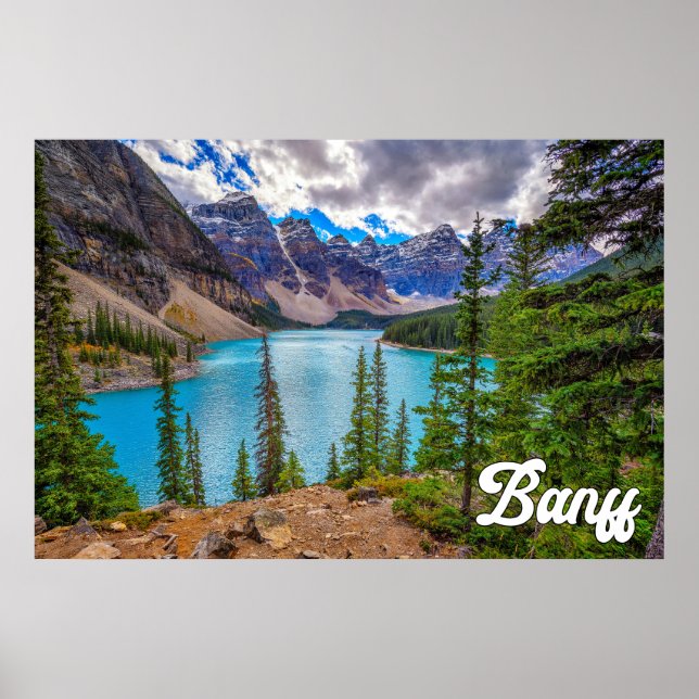 Beautiful Banff National Park, Alberta, Canada Poster (Front)