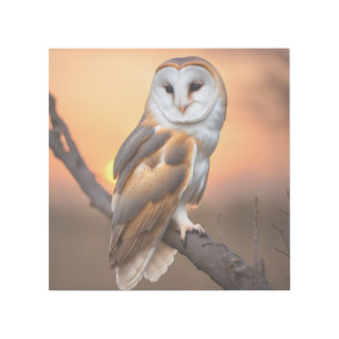 Beautiful Barn Owl Gallery Wrap