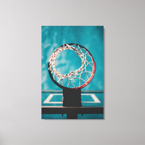 Beautiful Basketball Artwork Canvas Print