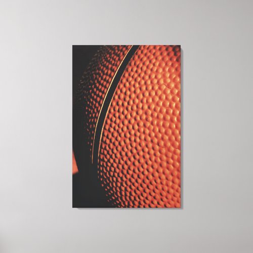 Beautiful Basketball Canvas Print