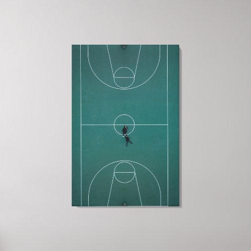 Beautiful Basketball Design Canvas Print