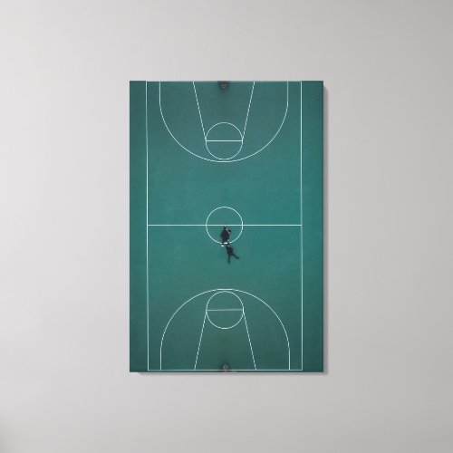 Beautiful Basketball Design Canvas Print