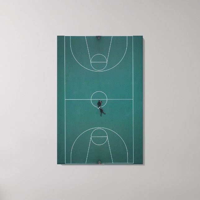 Beautiful Basketball Design Canvas Print (Front)