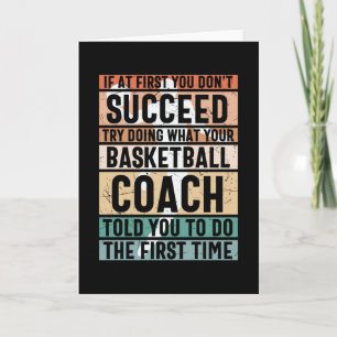 Beautiful Basketball Design Card