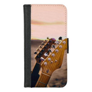 Beautiful Bass Guitar iPhone 8/7 Wallet Case