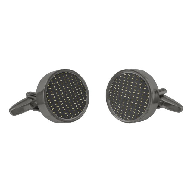 Beautiful Bat Cufflinks design by Poet Adiela Akoo (Angled)