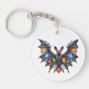 Beautiful Bat Keychain