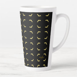 Beautiful Bat Latte Mug by Poet Adiela Akoo