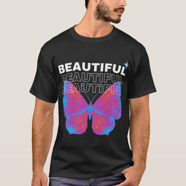 beautiful baterfly classic T-Shirt (Front)