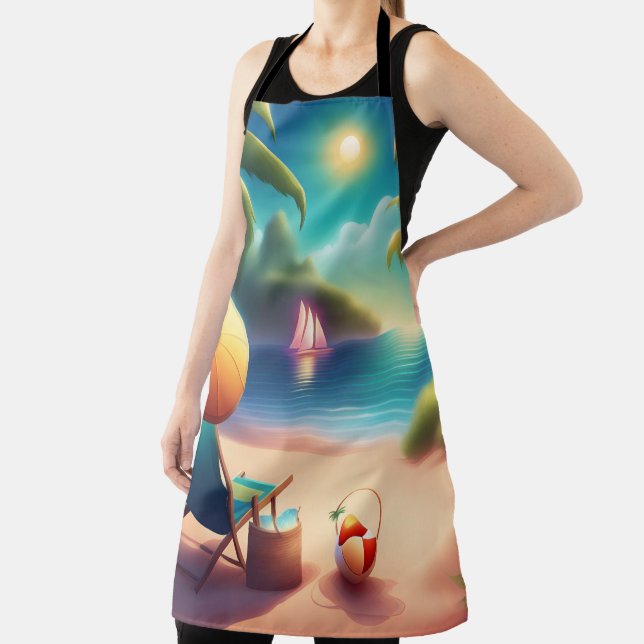 beautiful beach apron (Insitu)