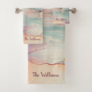 Beautiful Beach Bath Towel Set