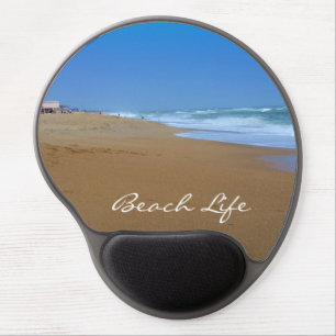 Beautiful Beach-Beach Life by Shirley Taylor Gel Mouse Pad
