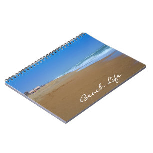 Beautiful Beach-Beach Life by Shirley Taylor Notebook