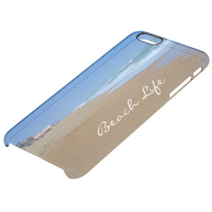 Beautiful Beach-Beach Life by Shirley Taylor Clear iPhone 6 Plus Case