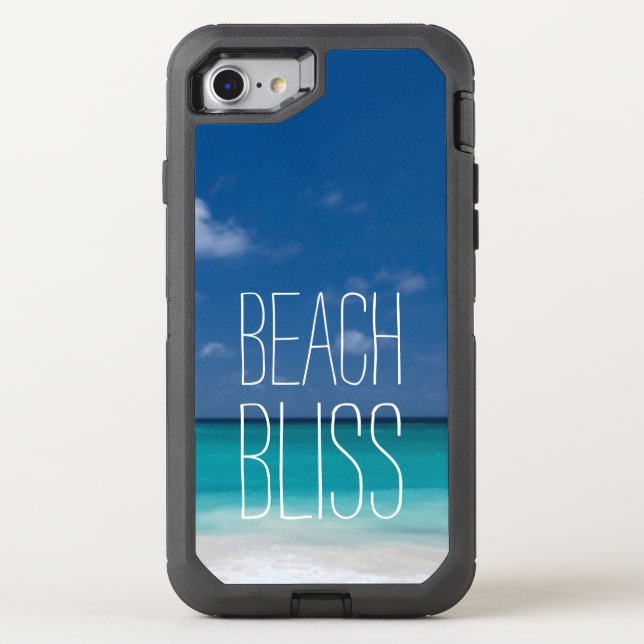 Beautiful Beach Bliss Otterbox iPhone Case (Back)