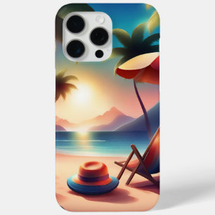 beautiful beach iPhone 15 pro max case