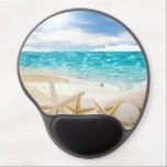 Beautiful Beach Gel Mousepad<br><div class="desc">Relax in the ocean breeze with this peaceful "Beautiful Beach Gel Mousepad."The perfect gift that nature and ocean-loving friends or family members. This ocean scene will lift your spirits and bring you joy. 100% of the profits from this product go toward health education. Thank you for your donation. The Monterey...</div>