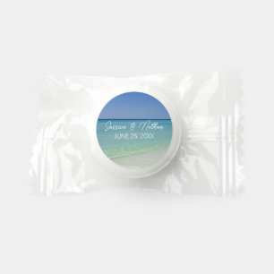 Beautiful Beach Horizon Personalized Wedding Life Saver® Mints