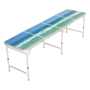 Beautiful Beach House Ocean Photography Beer Pong Table