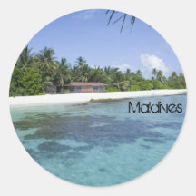 Beautiful beach in maldives